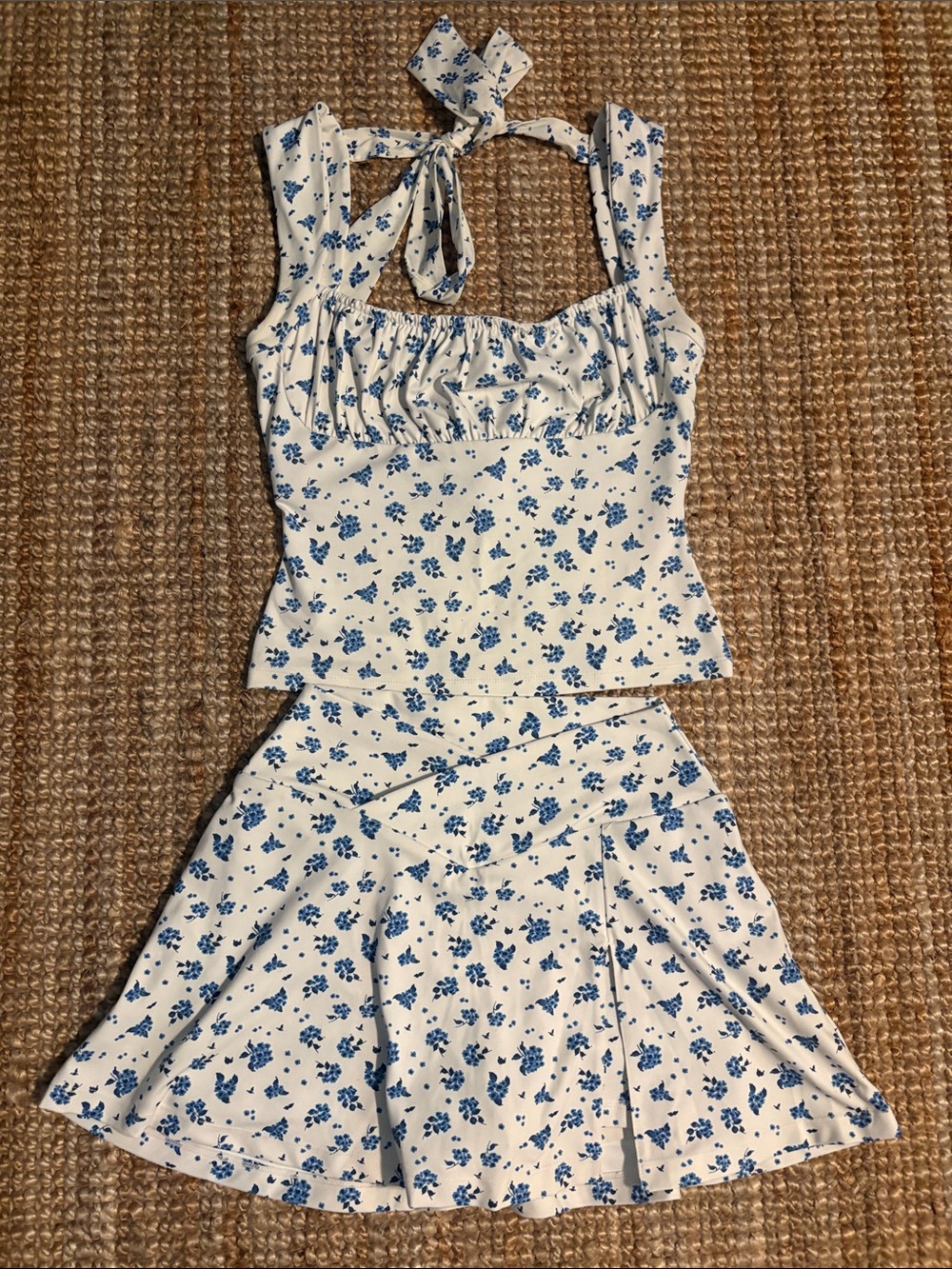 Blogilates Tank Top and Skort Set
